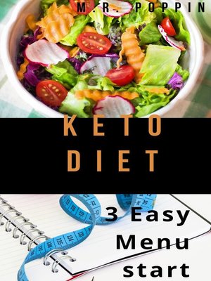 cover image of 3 easy Menu Start KETO DIET cookbook